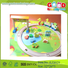 kids track toys wooden track toys cartoon track toys